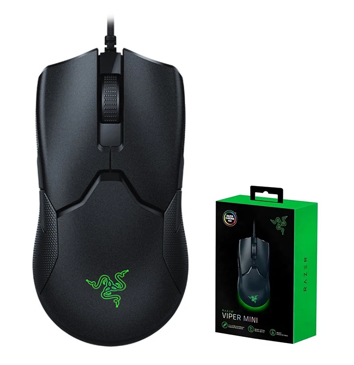  Оригинальная Проводная игровая мини-мышь Razer 8500 точек/дюйм Viper Ультралегкая конструкция оптический датчик освещения CHROMA
