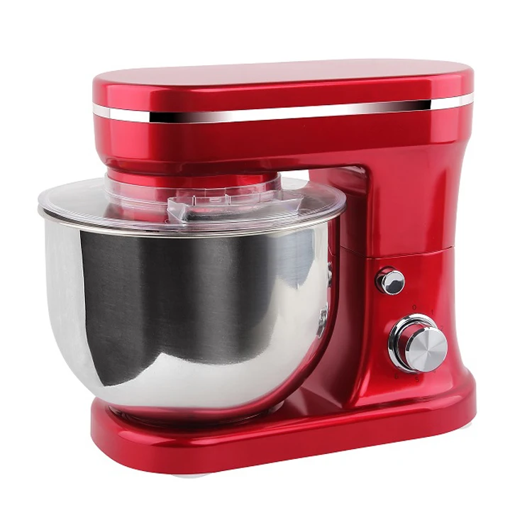 1200W Stainless Steel 304 Bowl 5L 6 Speed  Multi-function Stand Mixer