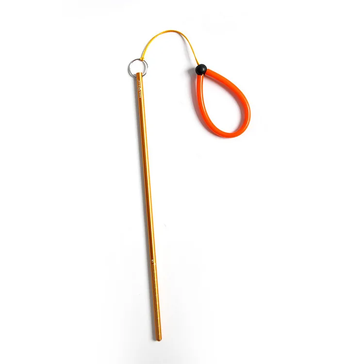 Diving Equipment Measurement Wrist Lanyard Aluminum Dive Rod Ding Ding Stick Diving Pointer