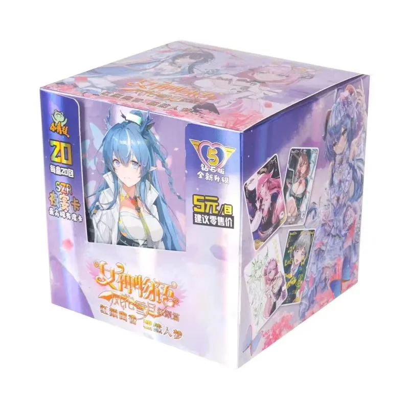 Japanese Anime Goddess Story Wave7 Collectible Cards Booster Box Rare LSP SSP Anime Table Playing Game Board Card Christmas Gift