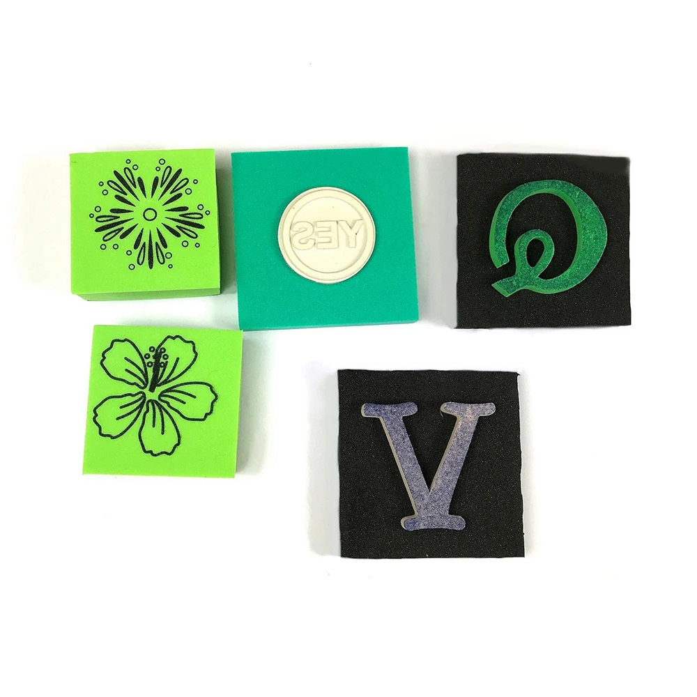 Made In Taiwan Custom Craft Diy Scrapbooking Drawing Children Play Nontoxic Rubber Stamp Eva Stamp