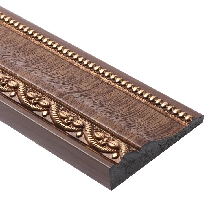 Banruo Factory Price Polyurethane Crown Molding Wholesale Ps Plastic Ceiling Panel