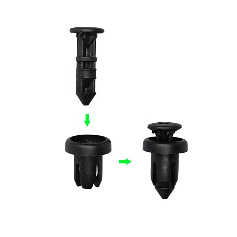 B10 Bumper Fasteners Auto Door Panel Clips Car Automobile Plastic Fastener 100pcs/bag  90467-09145