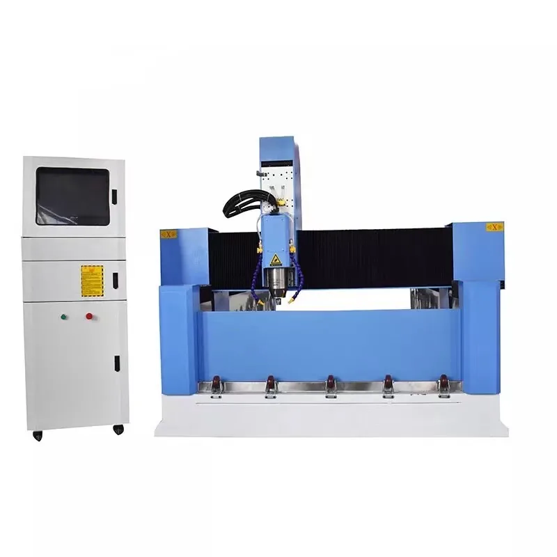 Jinan Leeder Granite Stone Cnc Lathe Slab Cutting Machine 1300x2500mm 1325 Cnc Cutting Stone Machine