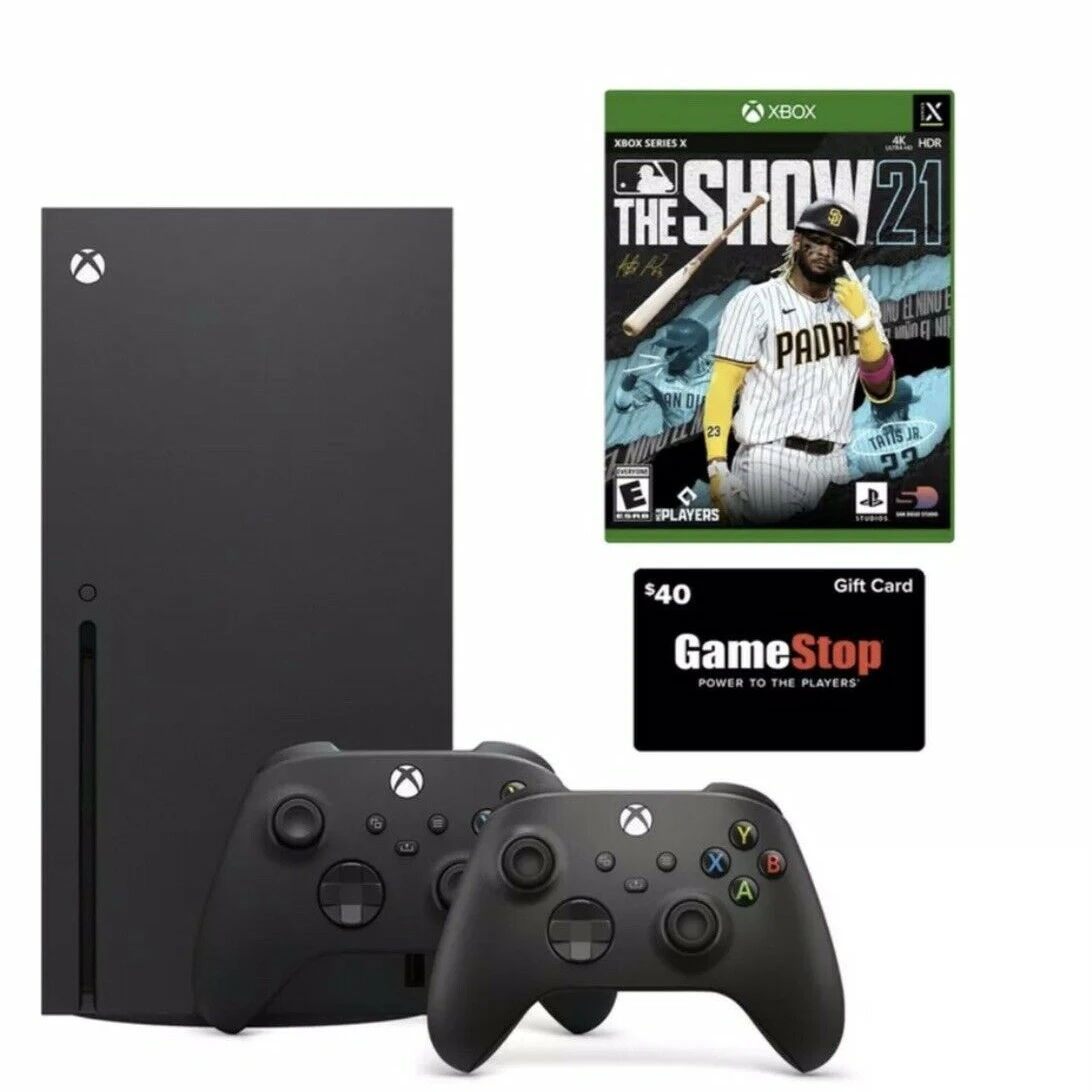 Brand new Xboxs Series X console 1TB 10 Free games + 2 Controllers