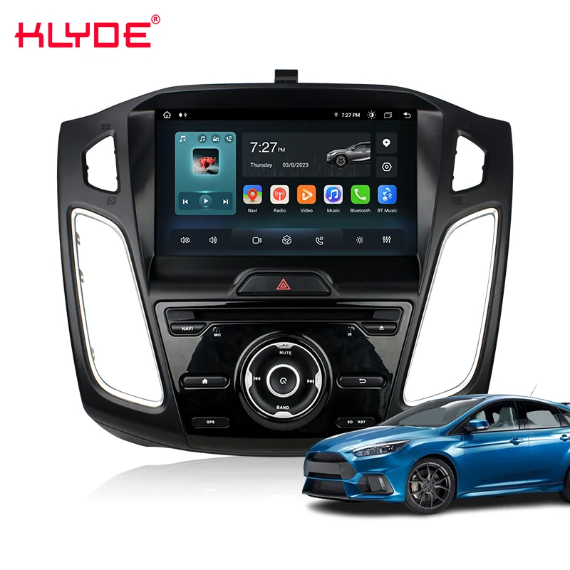 for Ford Focus 2005-2020 MK2 MK3 MK4 MK5 Android Car Radio 7/9 Inch CarPlay Screen GPS Navigation Player Auto Stereo
