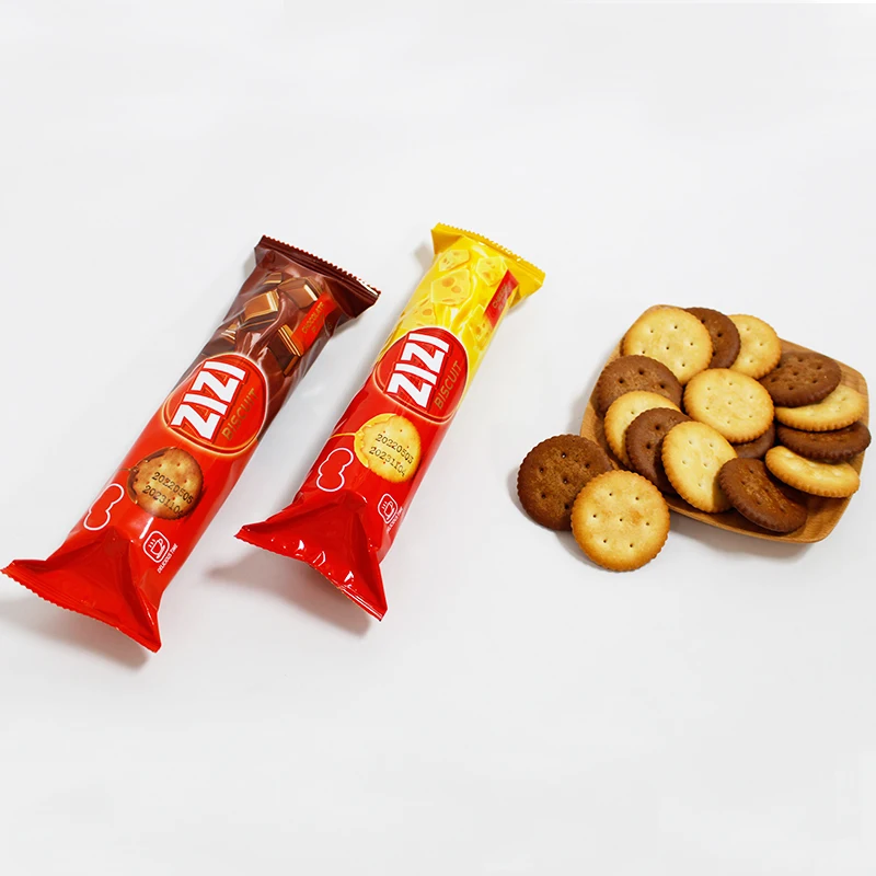 Tasty 110g ZIZI biscuits healthy snack chocolate Queso flavor halal biscuits and cookies wholesale round biscuit