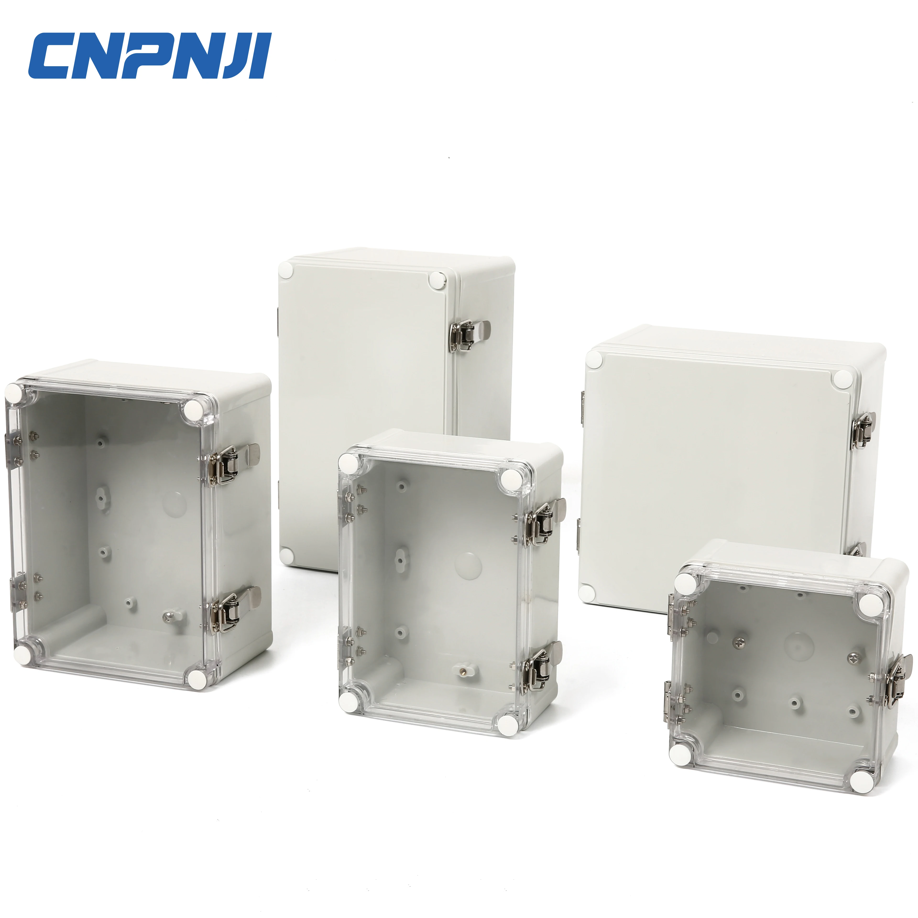 China factory price of plastic electrical pvc junction box with stainless latch