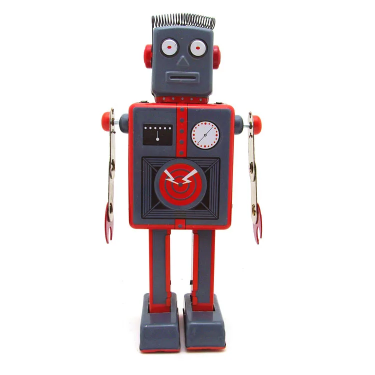 Cyborg Of Yore Retro Robot Tin Toy Hotel Gift