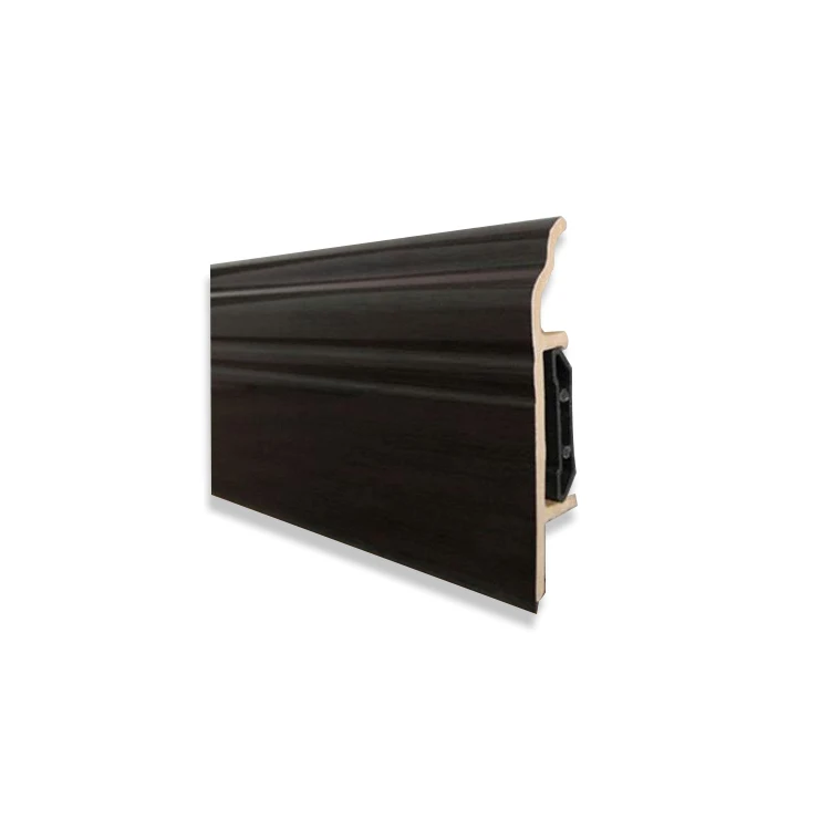 Manufacturer Easy Process Mdf Skirting Board Soft Floor Exterior Pvc Baseboards From China