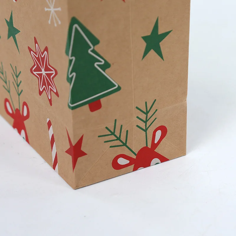 Eco friendly biodegradable present gift bag special delivery christmas bags