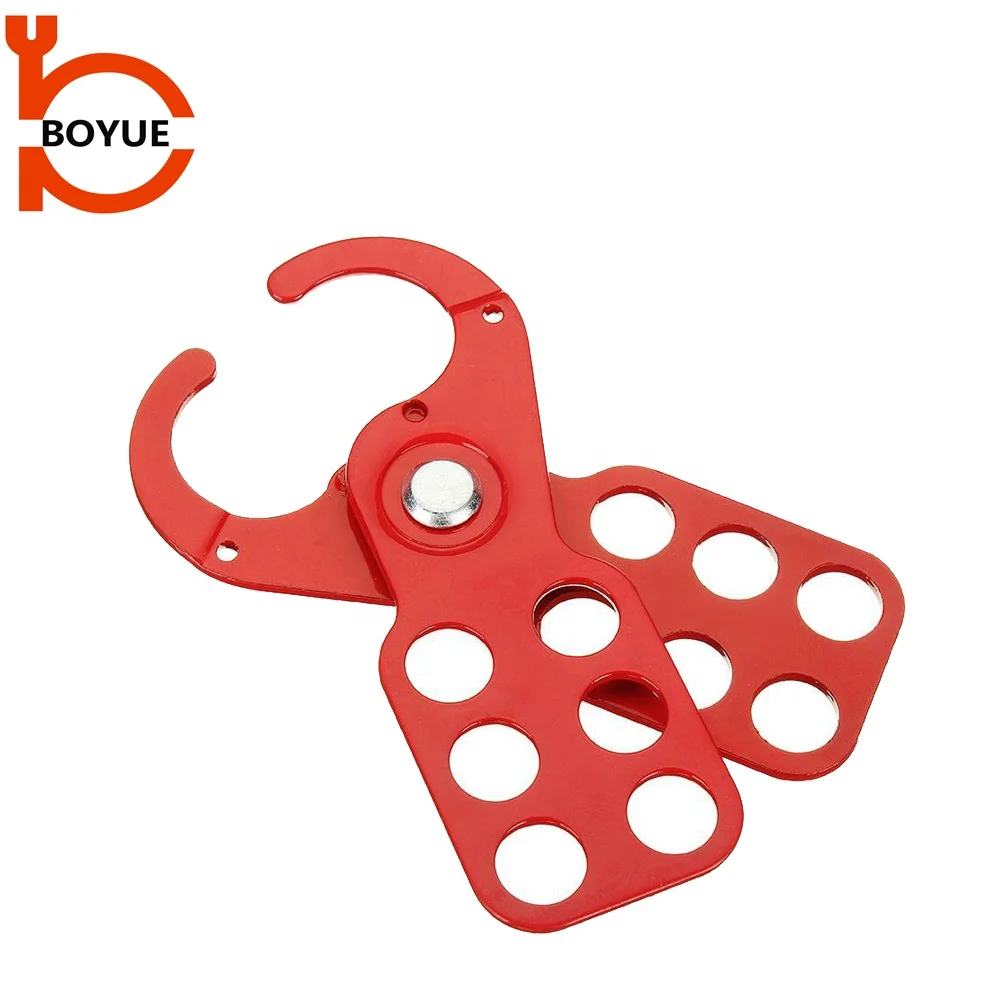 Economic Steel Safety Lockout Hasp Lock With Tap Size: 25mm And 38mm