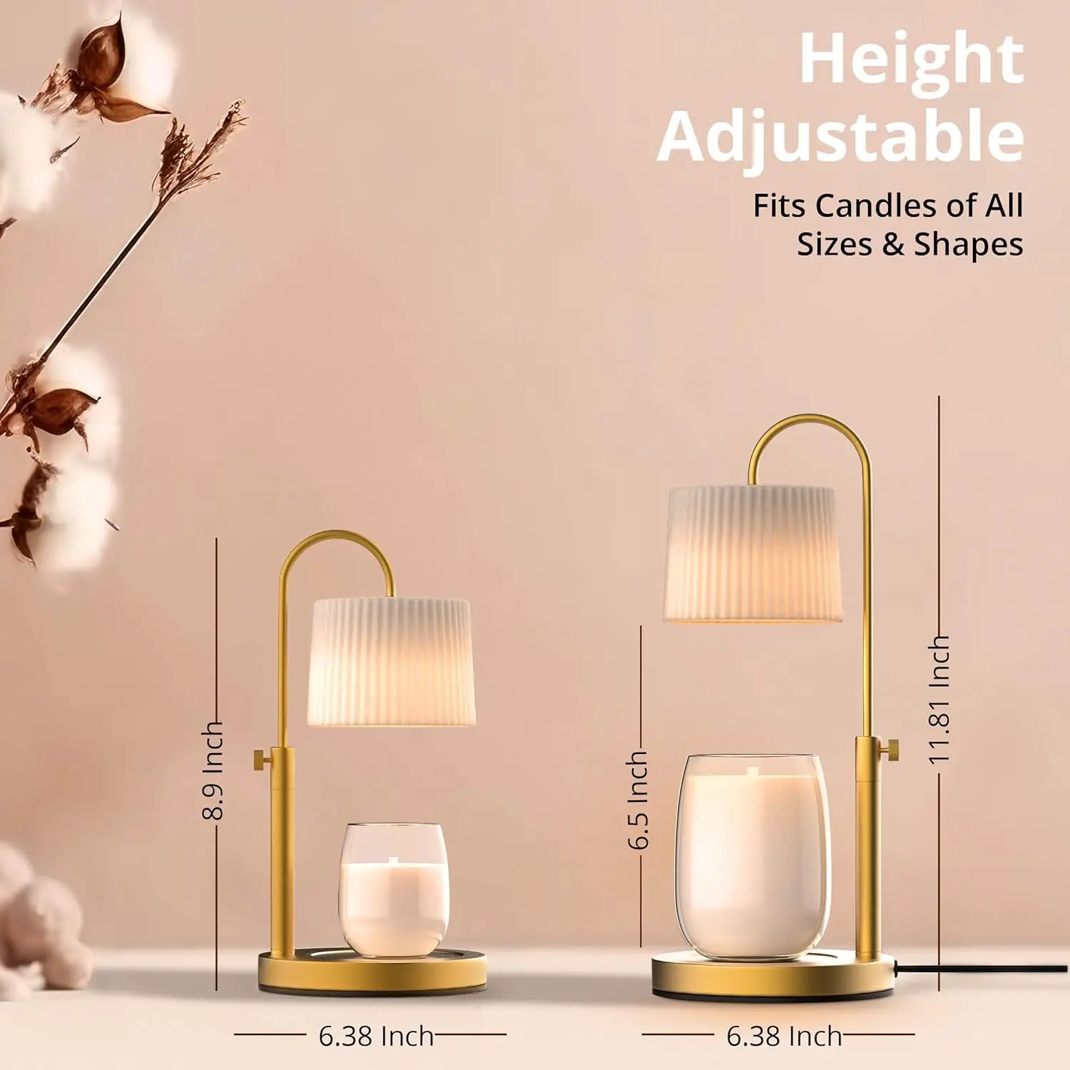 Wholesale Luxury Home Decor Aroma Electric Candle Warmer Lamp Indoor Wax Melt Burner Candle Warmer Lamp For Scented Candle