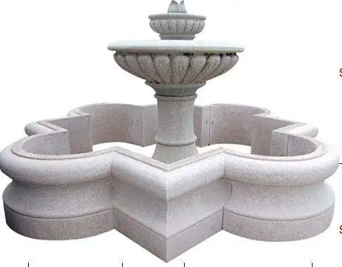 3C Design Metal Stainless Steel Water Fountain Outdoor Sculpture