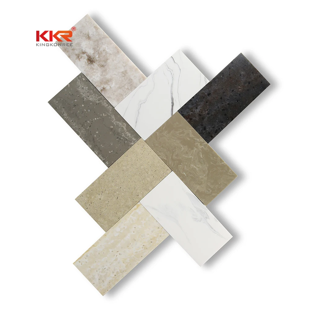 
KKR faux wall panel stone manufacturer production fake artificial texture stone wall panel tiles 