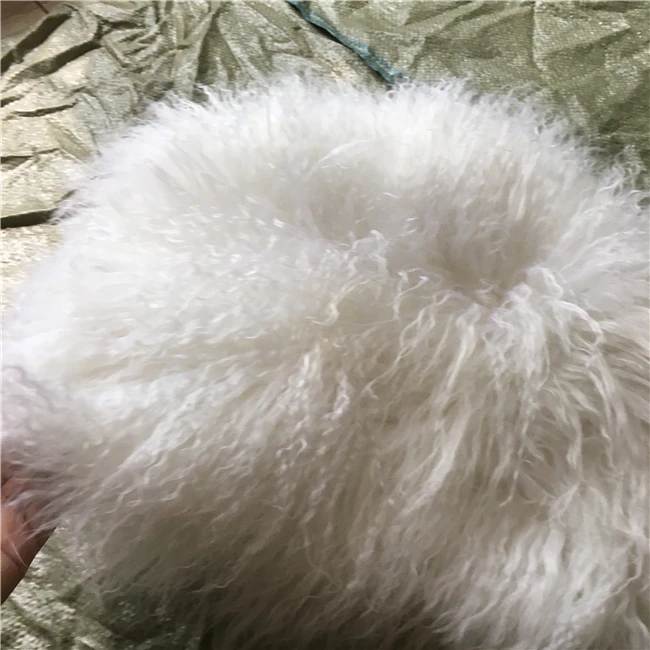 Mongolian Lamb Skin 100% Luxury Tibetan Wool Scarf Sale