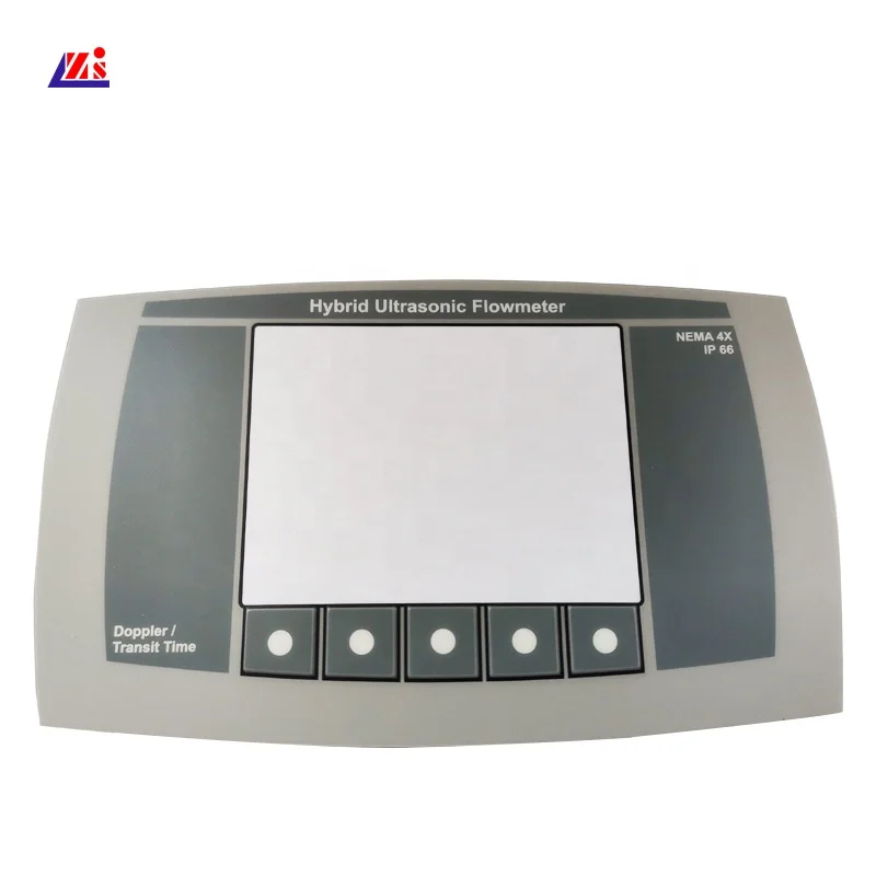 Anti-scratch Acrylic Touch screen switches membrane graphic overlay