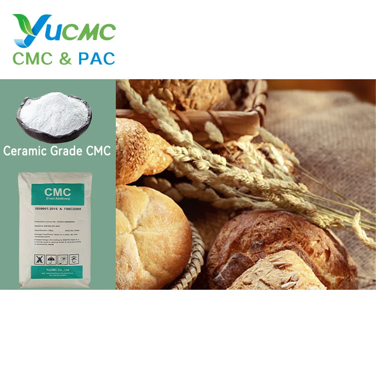 Yucmc Percarbonate Manufacturers Powder For Cakes Exporter Gum In Food Ice Cream Sodium Carboxymethyl Cellulose Cmc