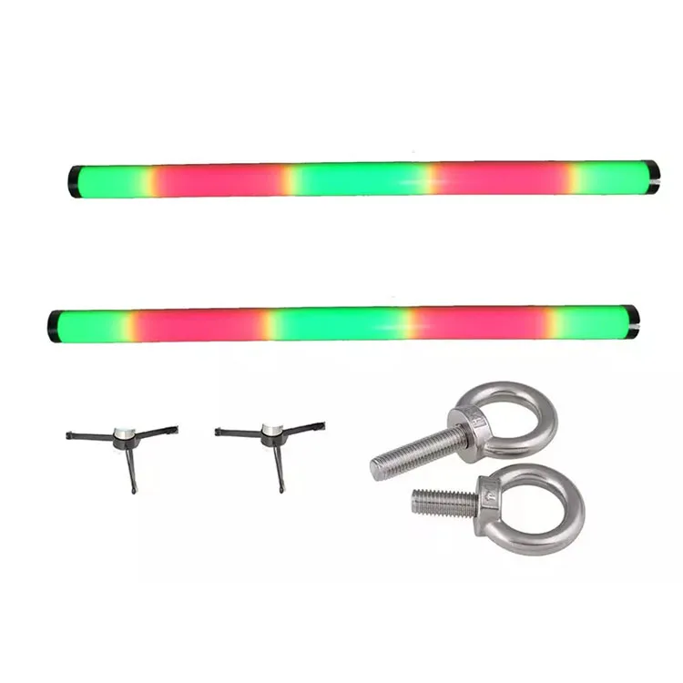 1 M Waterproof IP65 Battery Powered Wireless DMX 128pcs * 0.25 W RGBW Pixel Tube Light With Dimmer