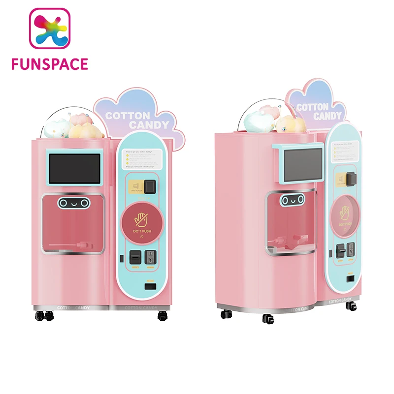 Китайский поставщик изготовленный по индивидуальному заказу торговый автомат с 6 сахаром полностью автоматический коммерческий Зефир