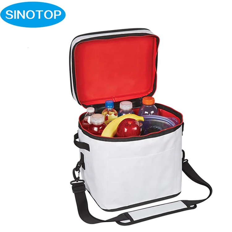 Портативная мягкая сумка для доставки пива, вина, льда, еды, сумка-холодильник для ланча, водонепроницаемая Экологически чистая пляжная небольшая изолированная сумка-холодильник с логотипом на заказ