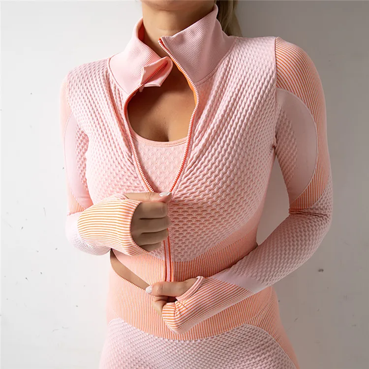 Custom Logo Women Winter Tracksuit Plain 3 Piece Set Sport Tracksuit Set