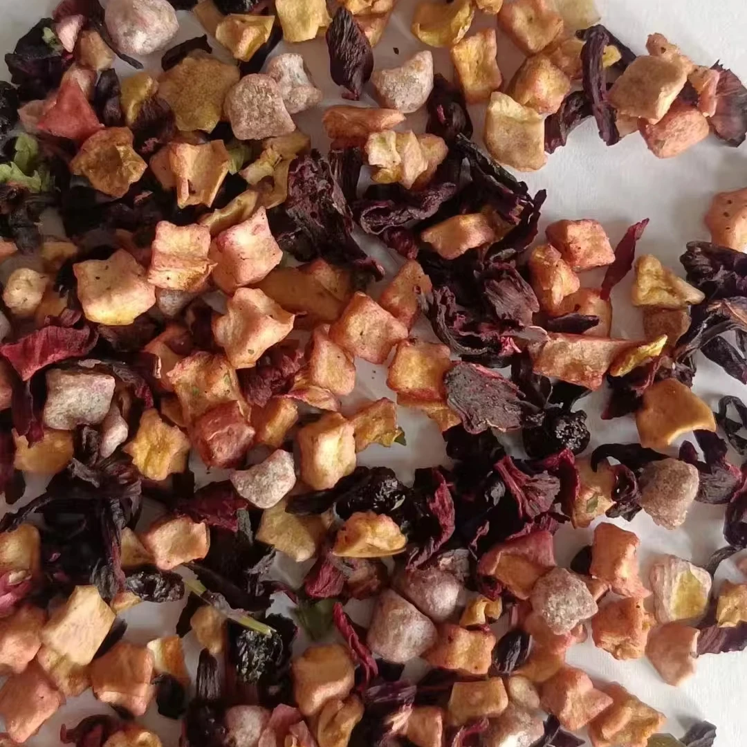 Wholesale High Quality Dried Hibiscus Roselle  fruit combination Tea For Drinking
