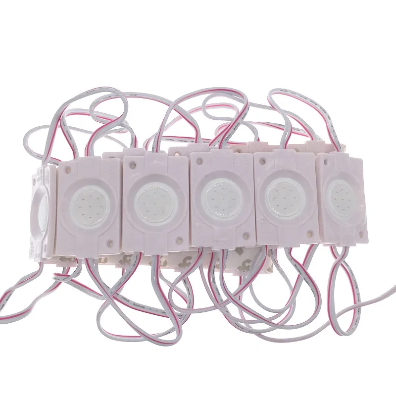 4830 dc12v монета с объективом светодиодные модули свет круглый 2,4 Вт светодиодный Инжекционный модуль cob