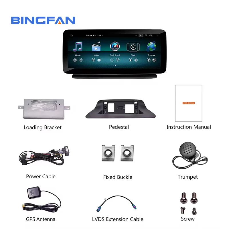 4G Android 12.0 Carplay Screen for Benz CLS Class W218 2011-2012 NTG4.0 Auto 8G+128G/4+64GB Octa-core Car Radio DVD Player
