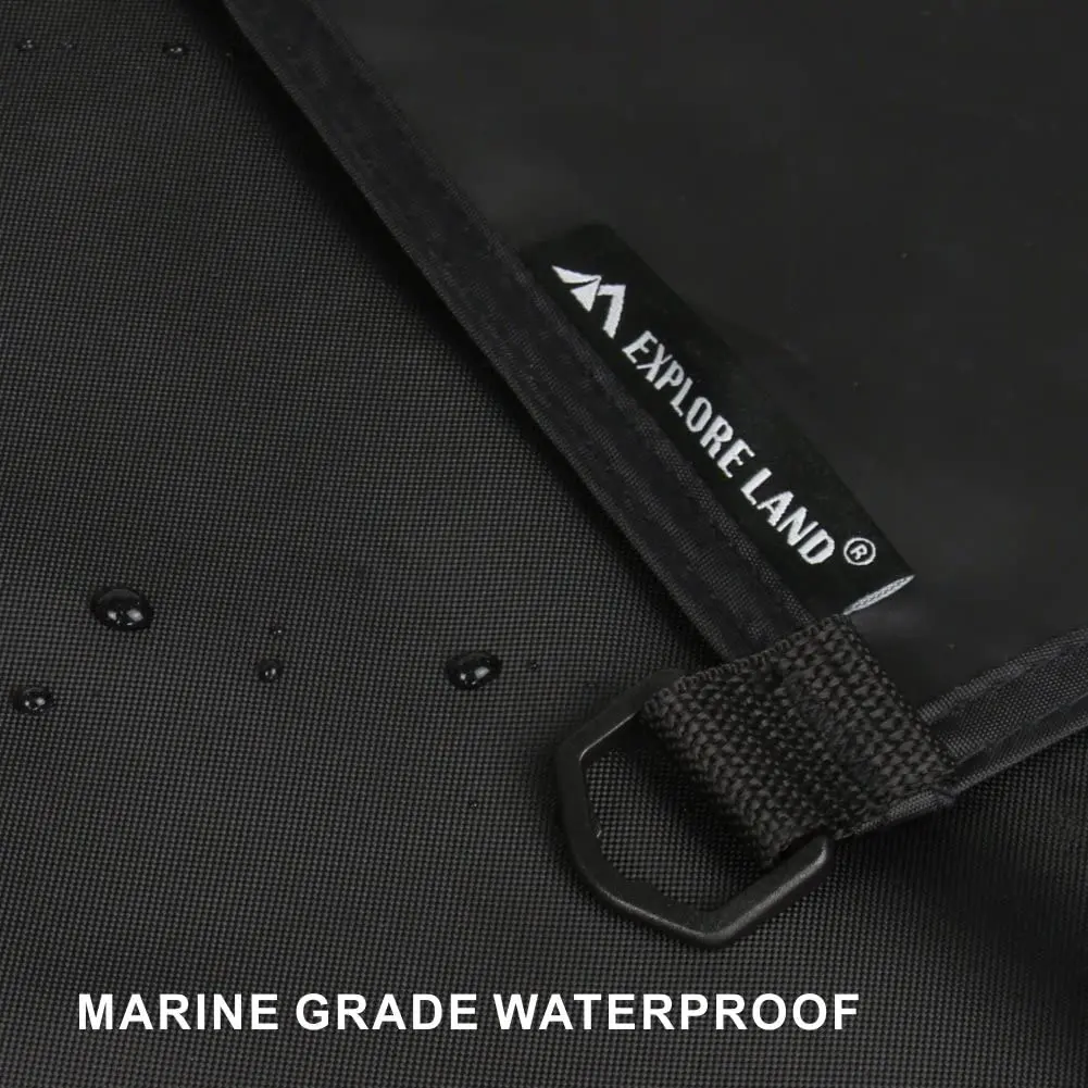 Explore Land Universal Kayak Cockpit Drape Waterproof Seal Cockpit Cover for Indoor and Outdoor