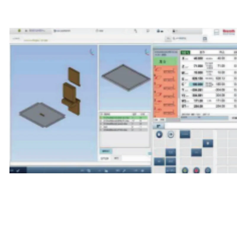 Efficient Processing Max. Bending Length 2500mm Max. Thickness Carbon Steel 2.0mm Servo Flexible Bending Center