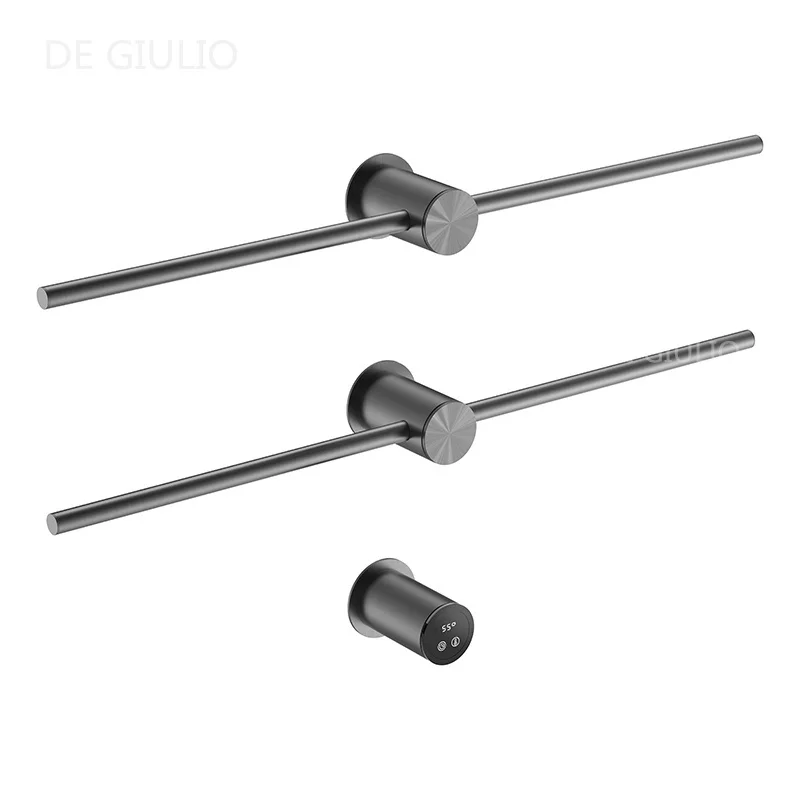 Бытовая электрическая направляющая для полотенец с двойным топливом 3 держателя радиаторы ванной комнаты вешалка таймером