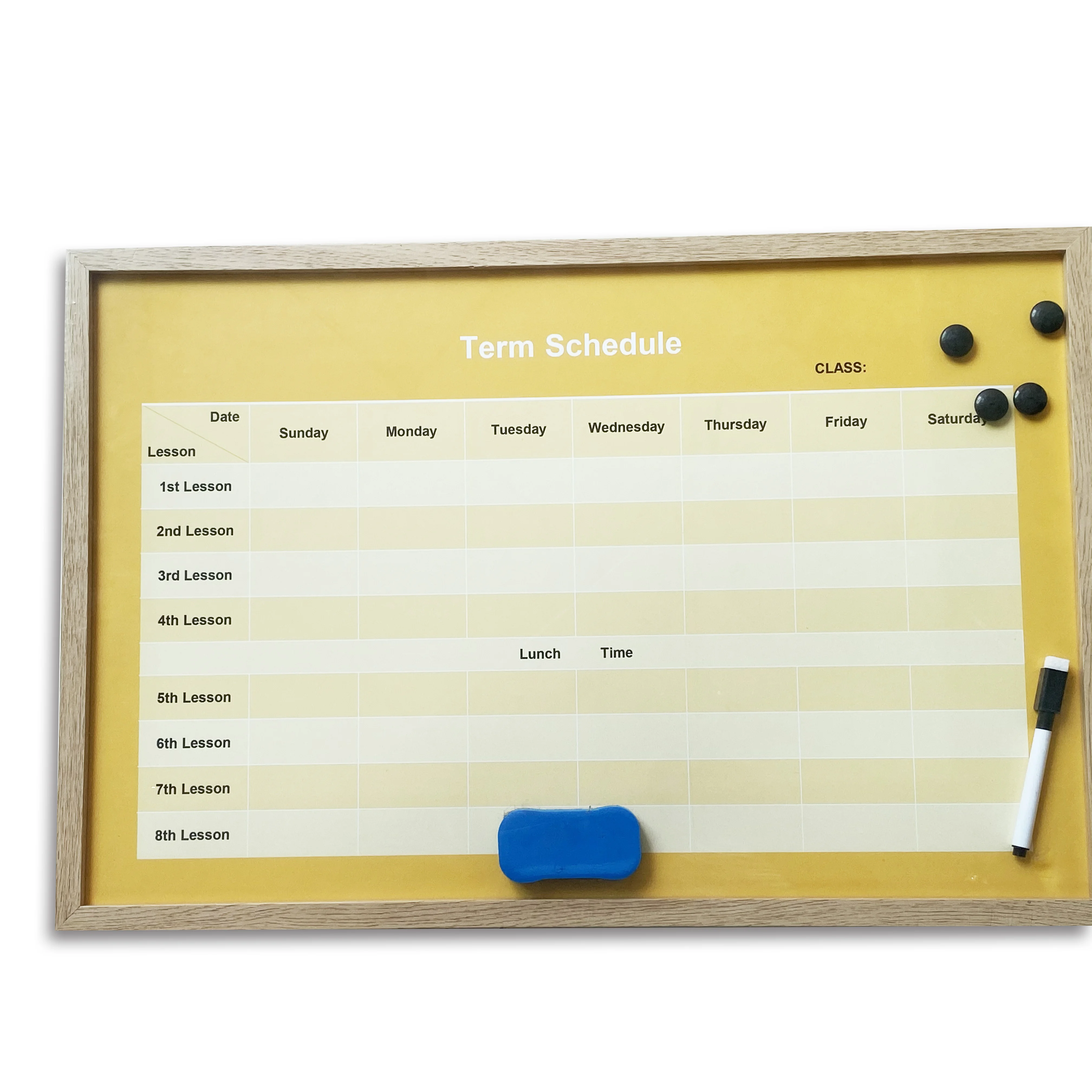 frame magnetic cork bulletin