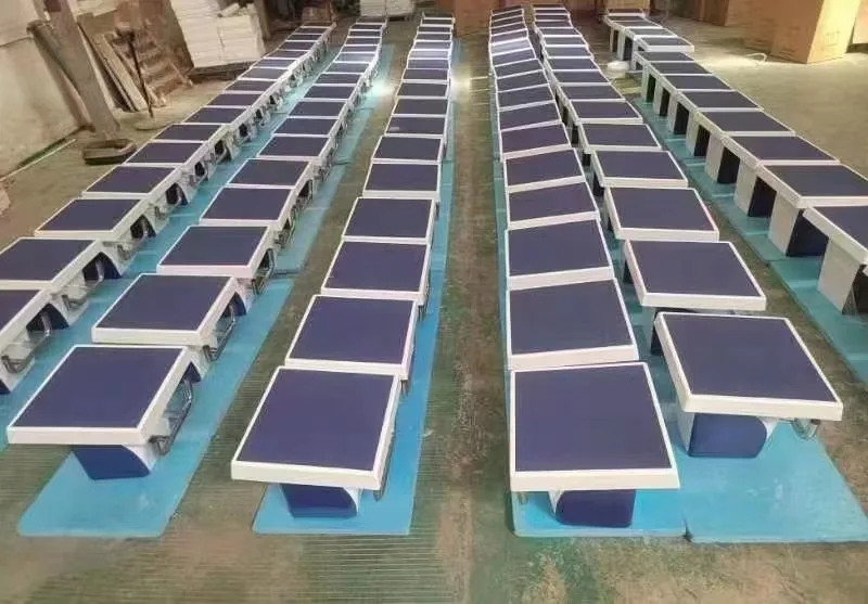 2024 Poolux Durable Diving Platform Removable Standard Swimming Pool Starting Blocks