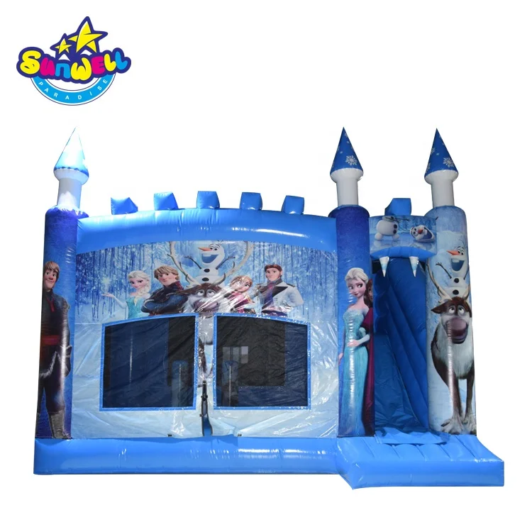 Hot sale inflatable bouncing castle frozen jumping castle frozen bounce house