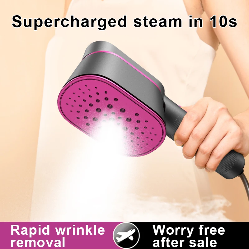 Upgraded Fast Preheating Garment Steamer Iron Portable Clothes Steamer Handheld Mini Steam Iron for travel and home