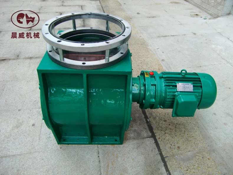 Special performance of food and medicine industries with observation window rotary feed valve