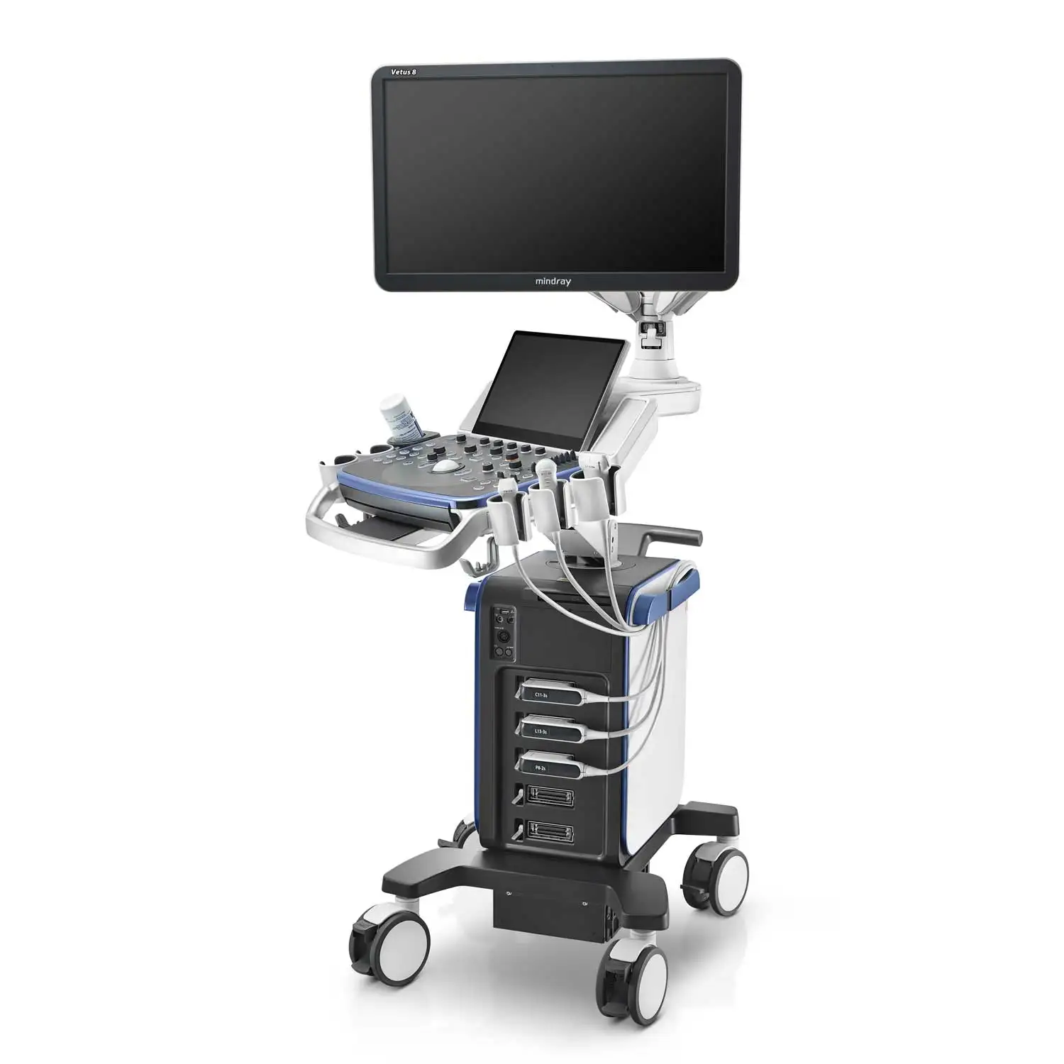 Mindray Vetus 8 Cart-Based Ultrasound Imaging System With Trolley For Veterinary/Animal Vet Use 3d ultrasound