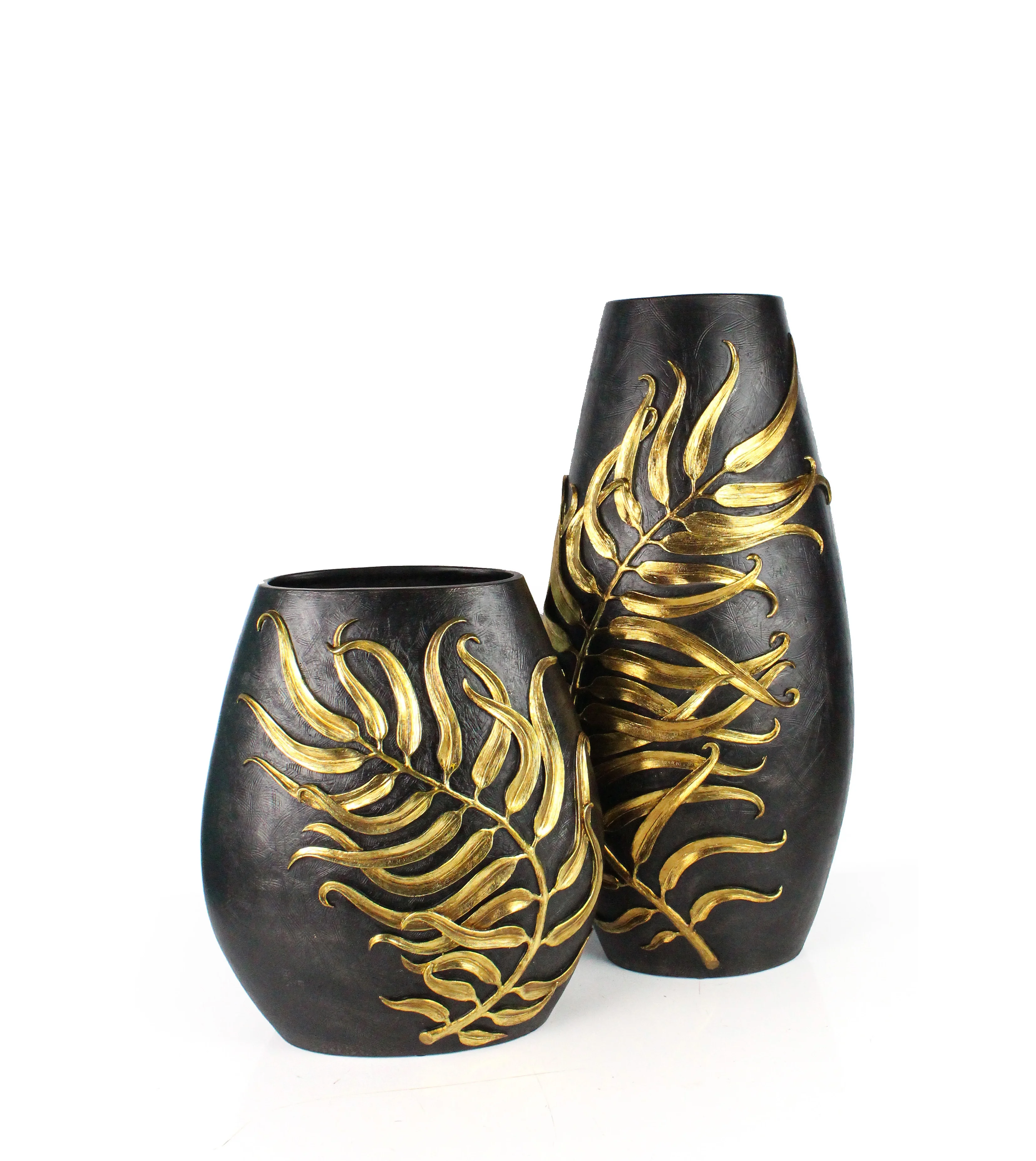 Новинка 2020 лидер продаж Цветочная ваза из смолы в стиле листьев Ближнего Востока для украшения стола