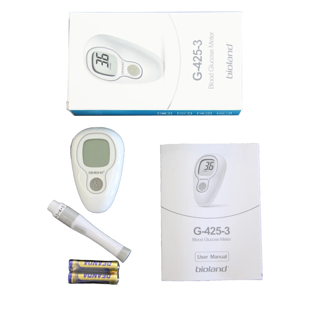 
Manufacturers wholesale Electronic For Home Diabetes Test Strips Glucometer Blood Testing Equipments 