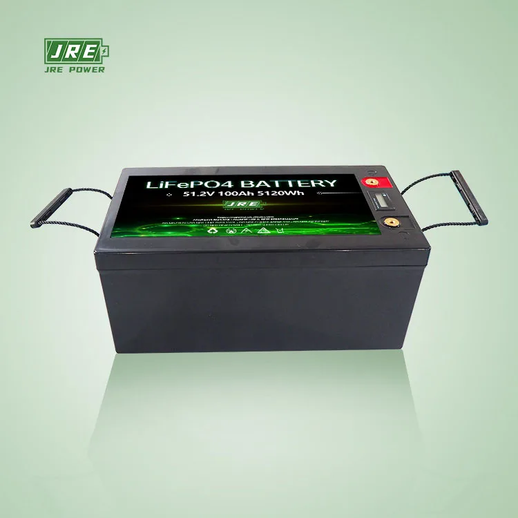 48V 100Ah LiFePO4 Battery 5.12kWh Grade a Cells Lithium Battery with 100A BMS up to 5000+ Deep Cycles Battery for Solar System