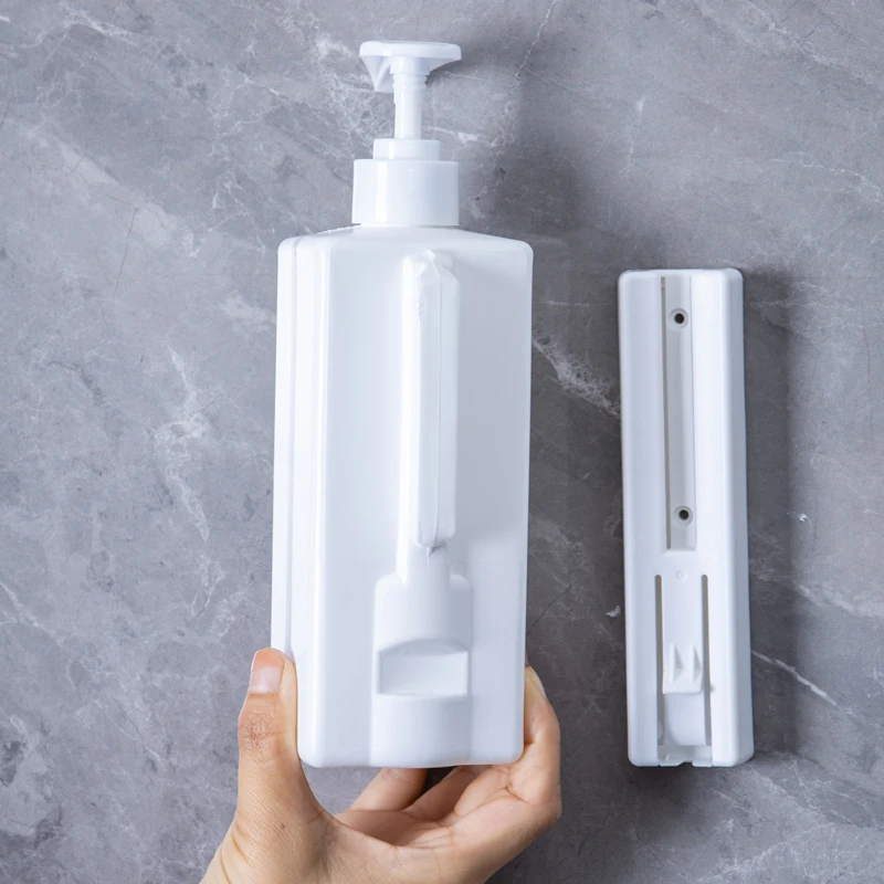 2 Package Shampoo Soap Dispenser for Shower Wall Mounted and Conditioner Dispenser Perfect for Bathroom, Kitchen,Hotel