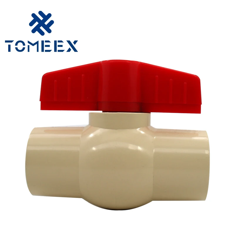 2024 CPVC ASTM 2846 D2846 компактные шаровые клапаны