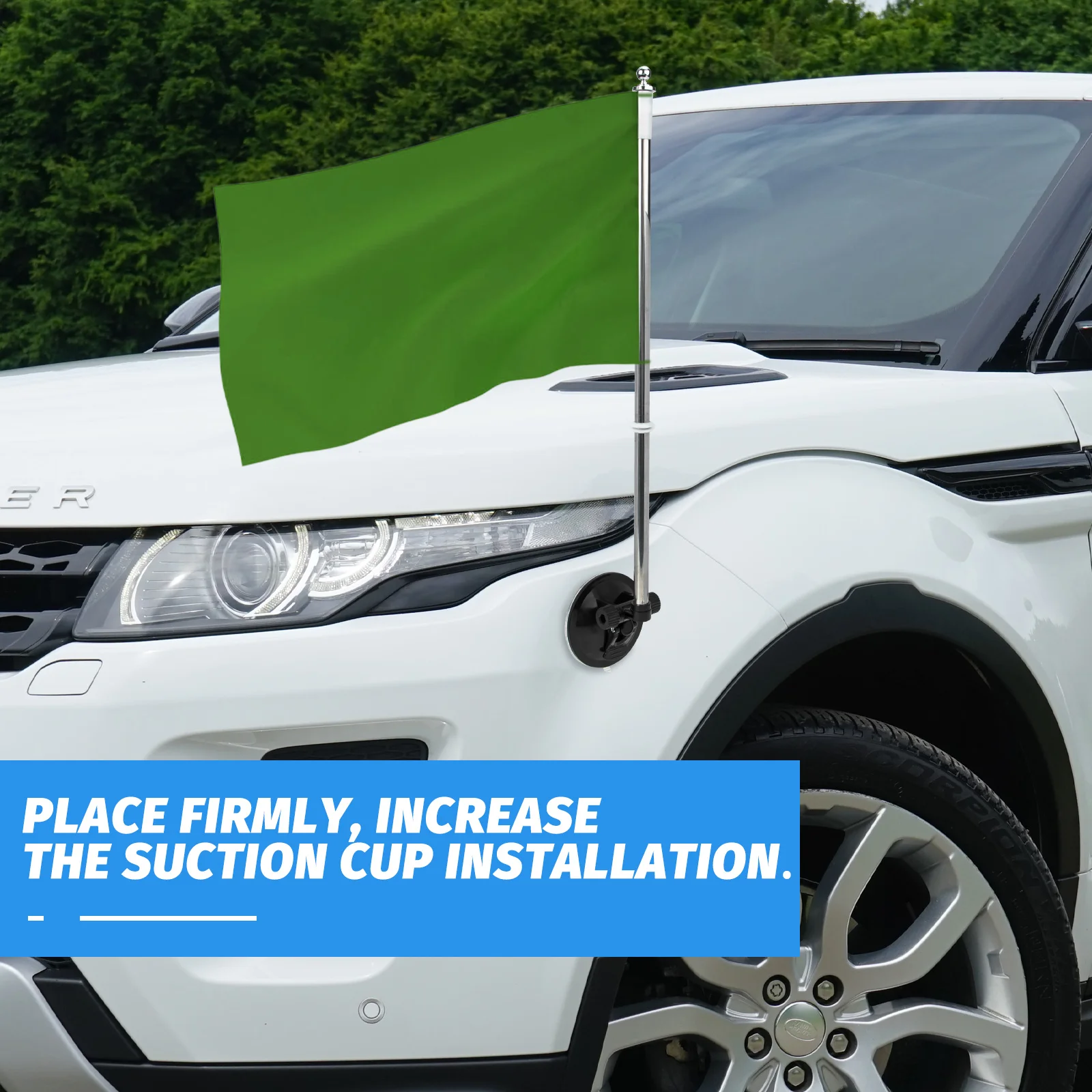 Car Holder Cup Suction Flagpole Mount Window Telescopic Support Bracket Universal Flag poles