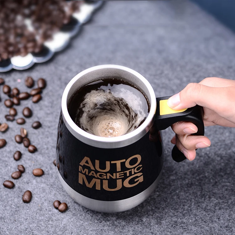New Automatic Self Stirring Magnetic Mug Creative Stainless Steel Coffee Milk Sublimation Lazy Smart Mixer Thermal Cup