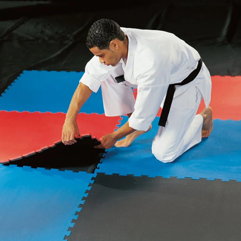 Anti slip EVA Foam Karate Equipment Tatami Puzzle Taekwondo Mat