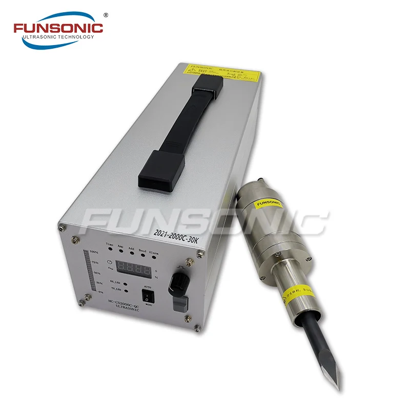 Perfect cutting effect ultrasonic plastic cutting knife for all kinds of plastic products