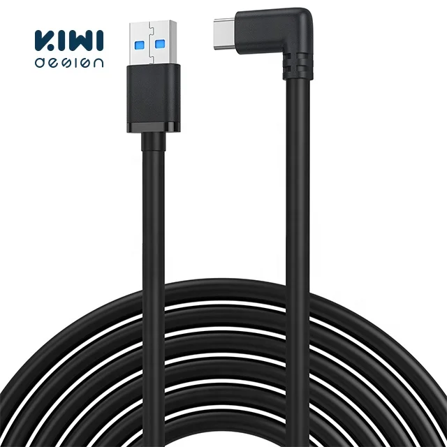KIWI design Link Cable for Oculus Quest 2 10 Feet/3 Meters High-Speed Data Transfer USB C 3.2 Gen1 Cable to Gaming PC