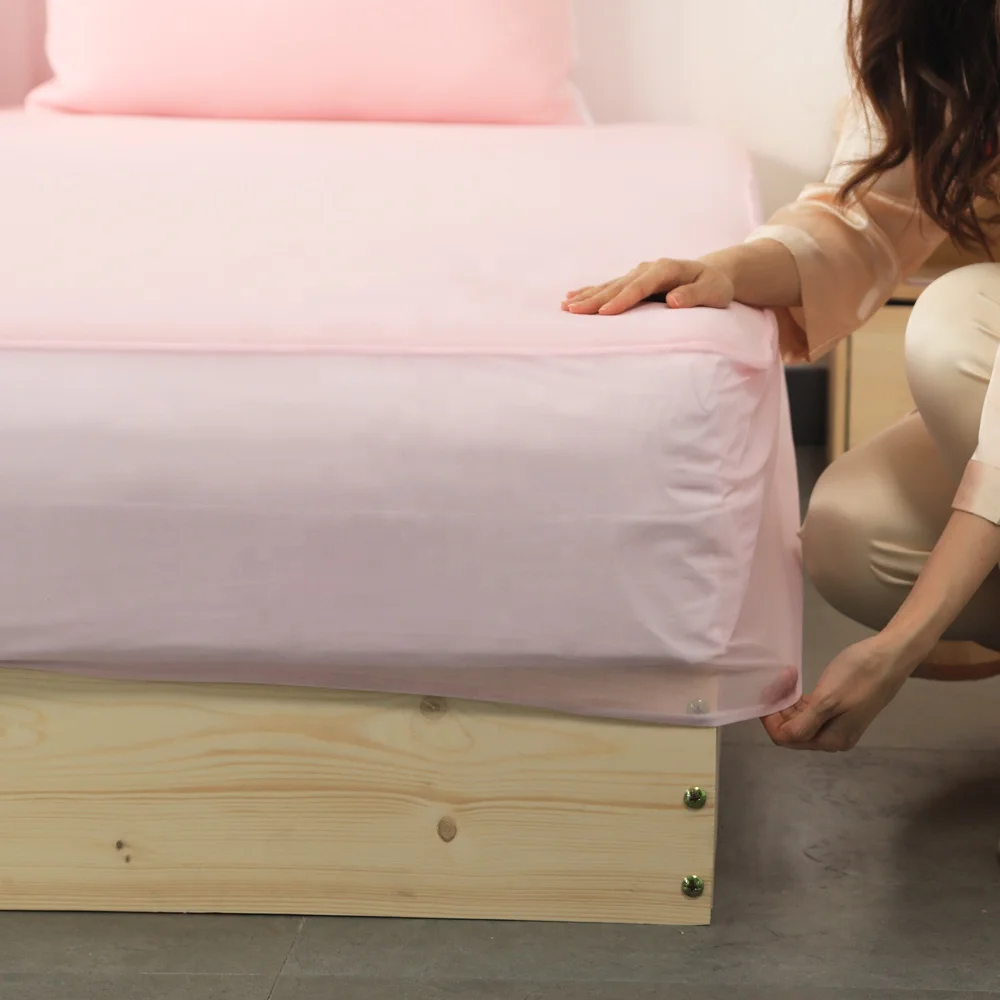 Fully protects the bed mattress cover machine washable mattress protector with full size