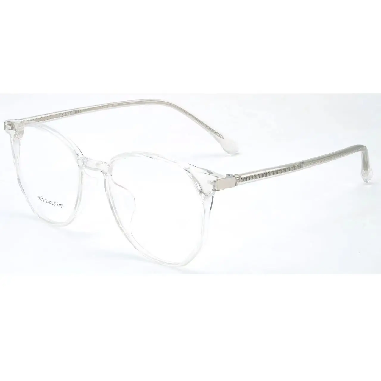 9033 TR90 eyeglass Interchangeable lens Computer Glasses TR90 Blue Light frame Plain blush sunglasses